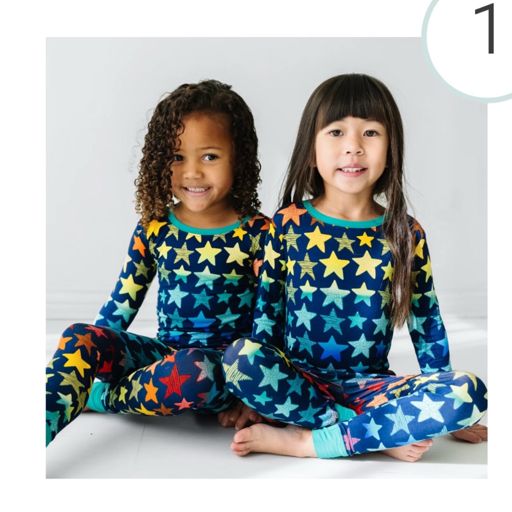 Little Sleepies Starry Night Pajamas - Multicolor